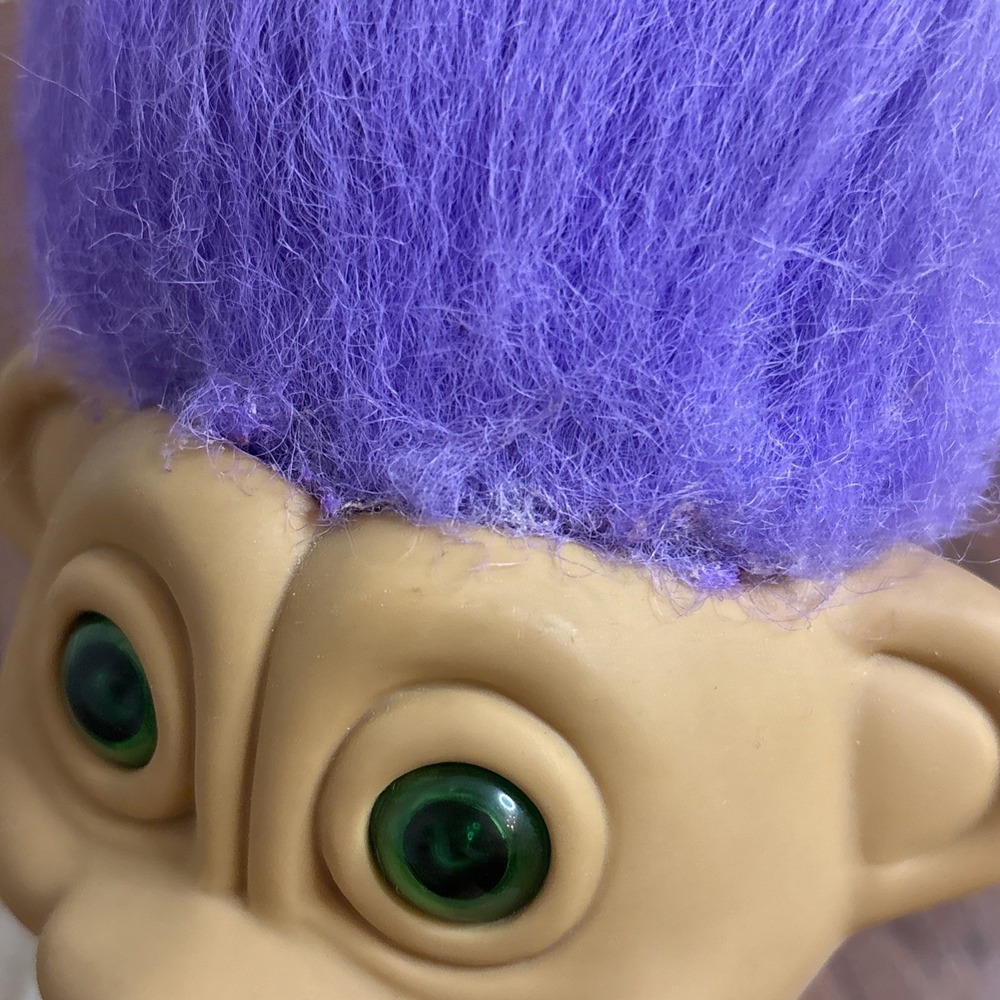 RARE - Works! Vintage 1992 Soma Troll Doll with Light Up Eyes - See Video - Picture 10 of 10